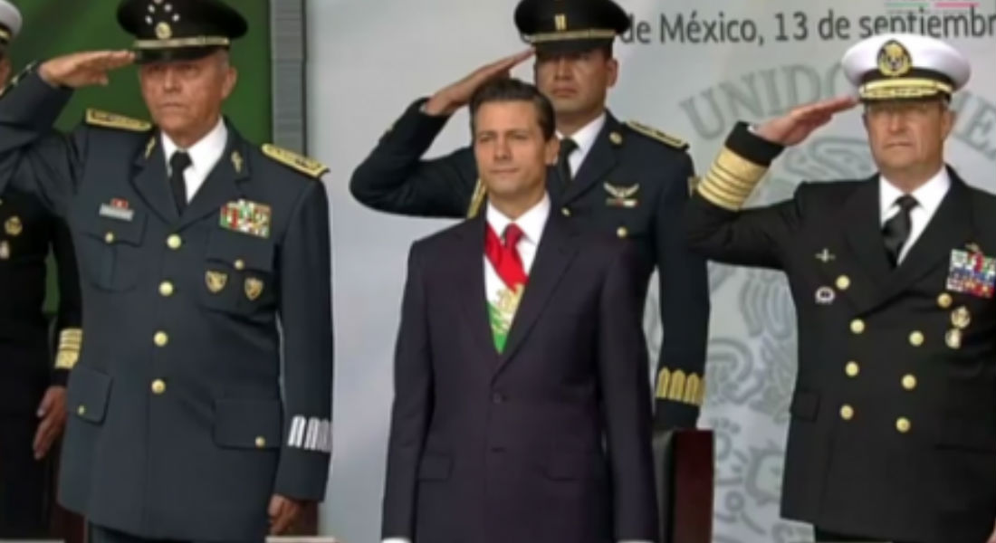 Peña Nieto conmemora a los Niños Héroes