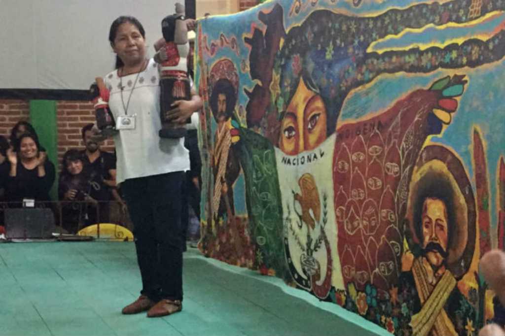 Marichuy, la candidata zapatista, se registrará ante el INE