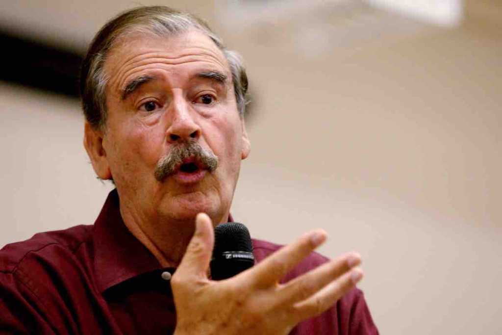 Vicente Fox pide al pueblo votar por el PRI en el 2018