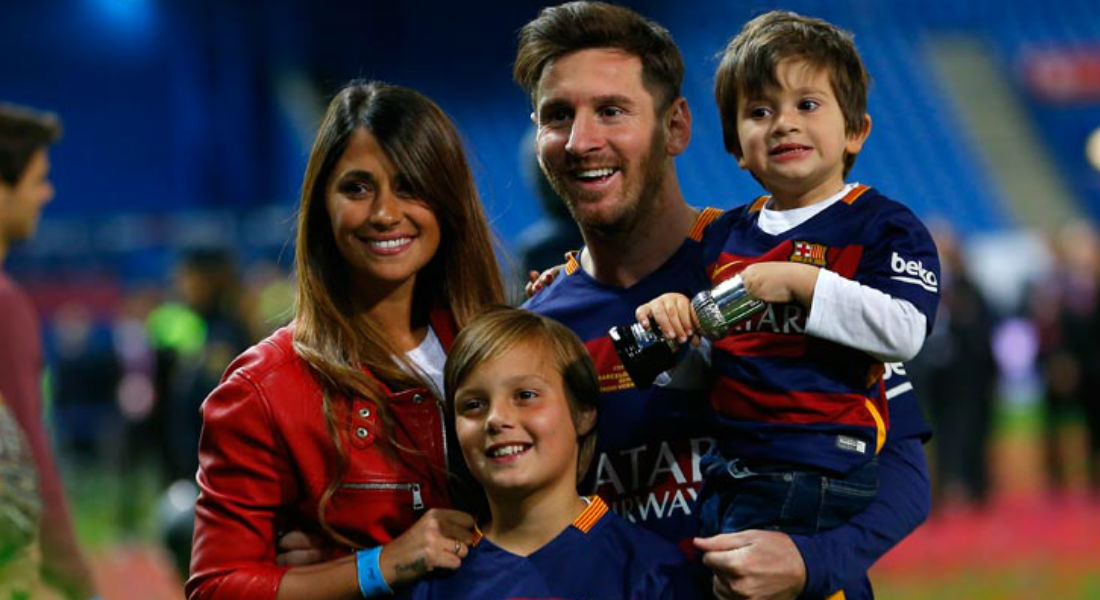 Messi se avienta otro «golazo» con su familia