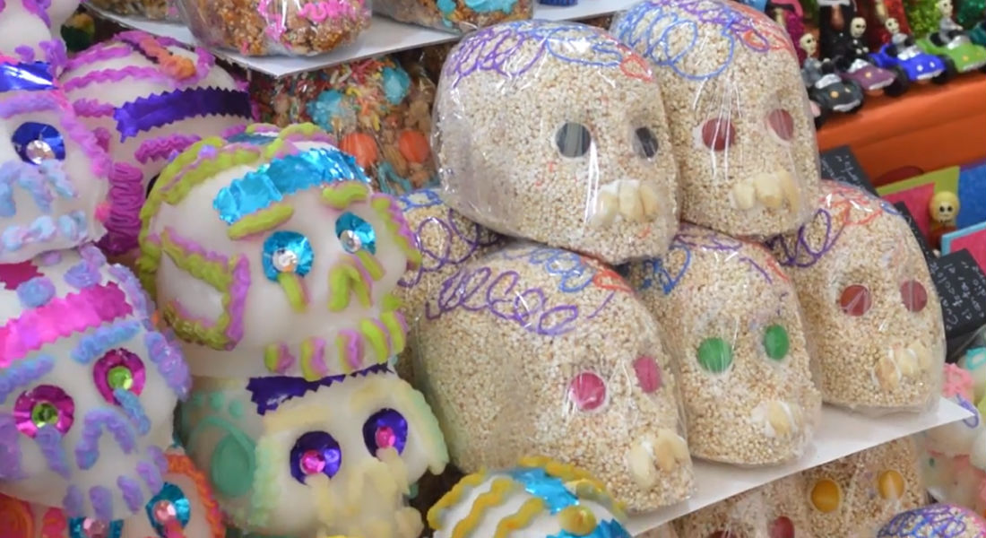 Dulces alfeñique, una tradición de Día de Muertos