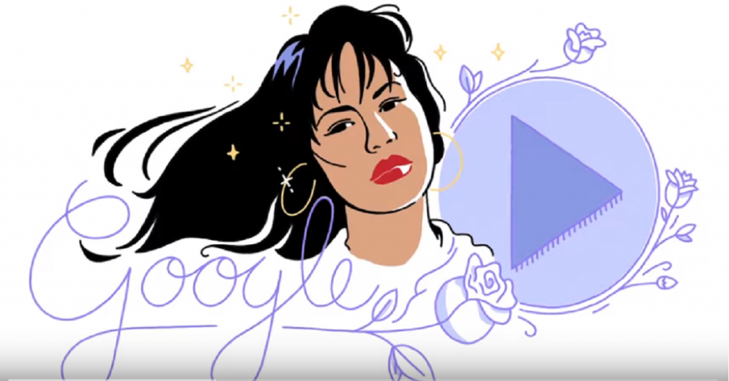Google homenajea a Selena