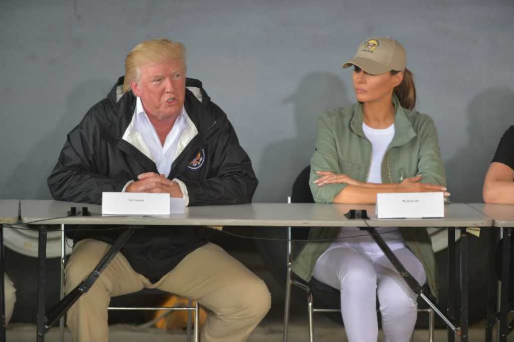 Trump llega a Puerto Rico para atender emergencia por ‘María’