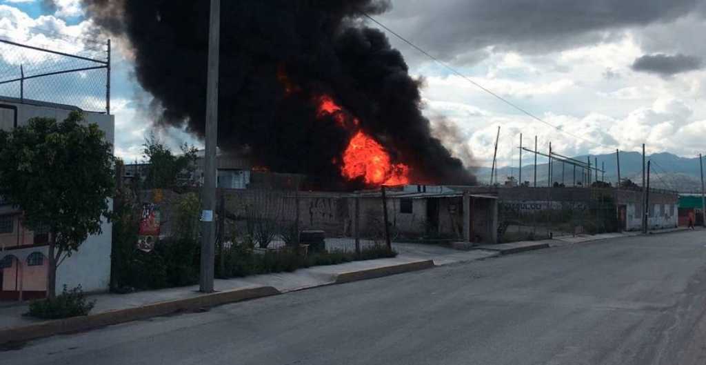 Reportan una explosión y un incendio en Tultepec, otra vez