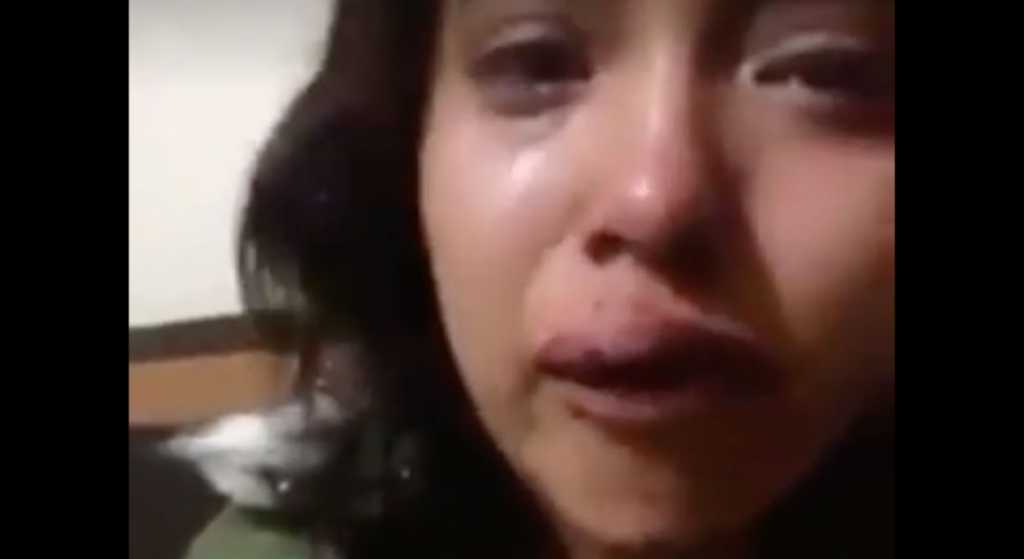 Con un video en Facebook denuncia abuso por parte de su pareja
