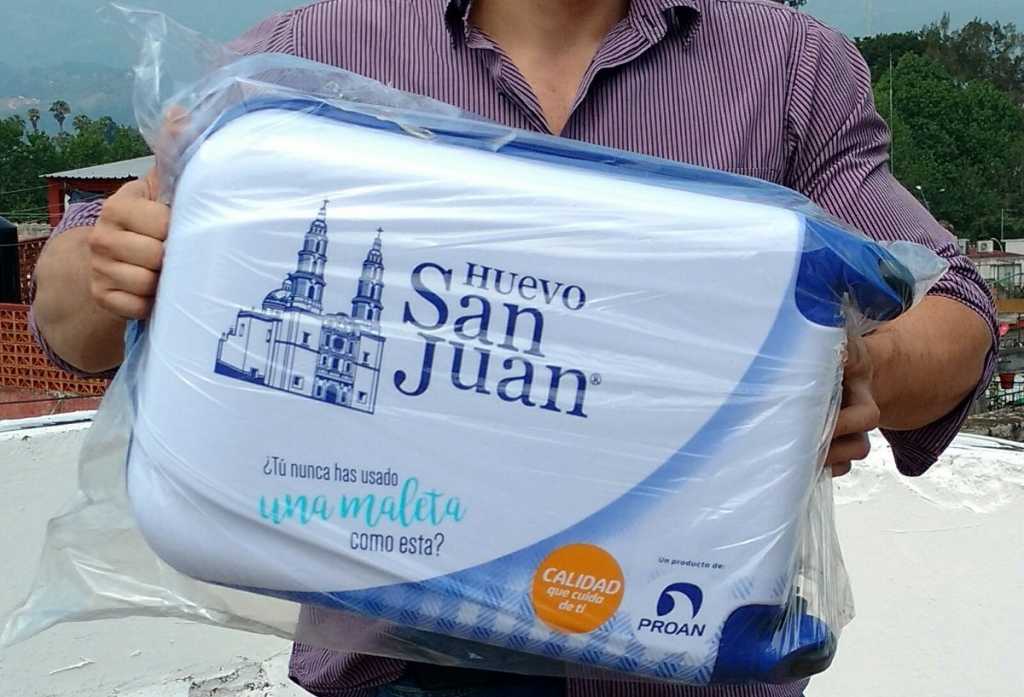 Las maletas de ‘huevo San juan’ ya son una realidad