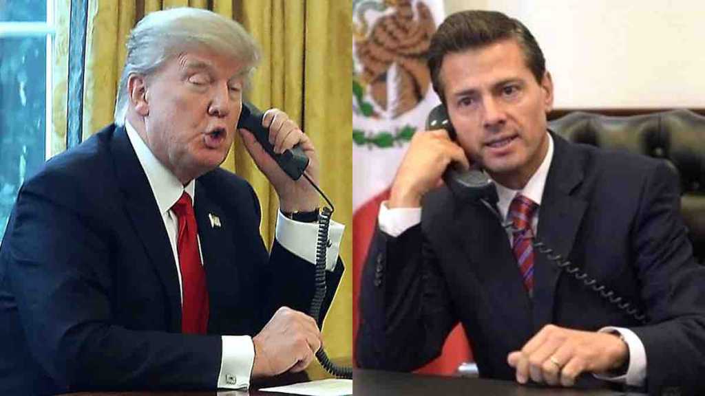 Trump y Peña Nieto andan muy juntitos, ¿qué tramarán?