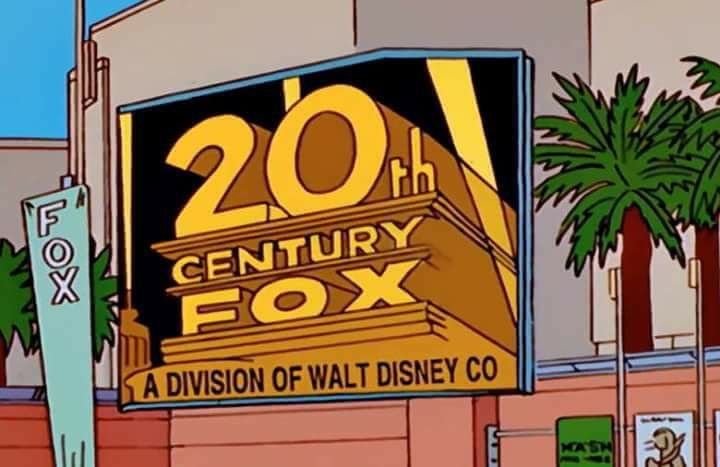 Disney compró a Fox y bueno, Los Simpson ya lo sabían
