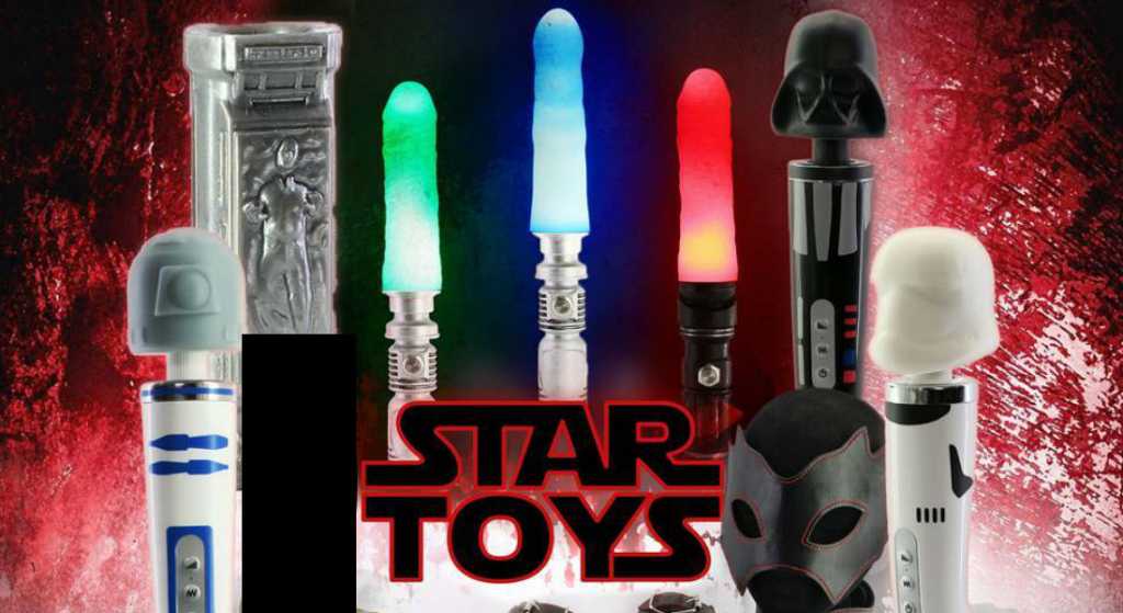 Cámbiate al Lado Oscuro con estos juguetes sexuales de Star Wars