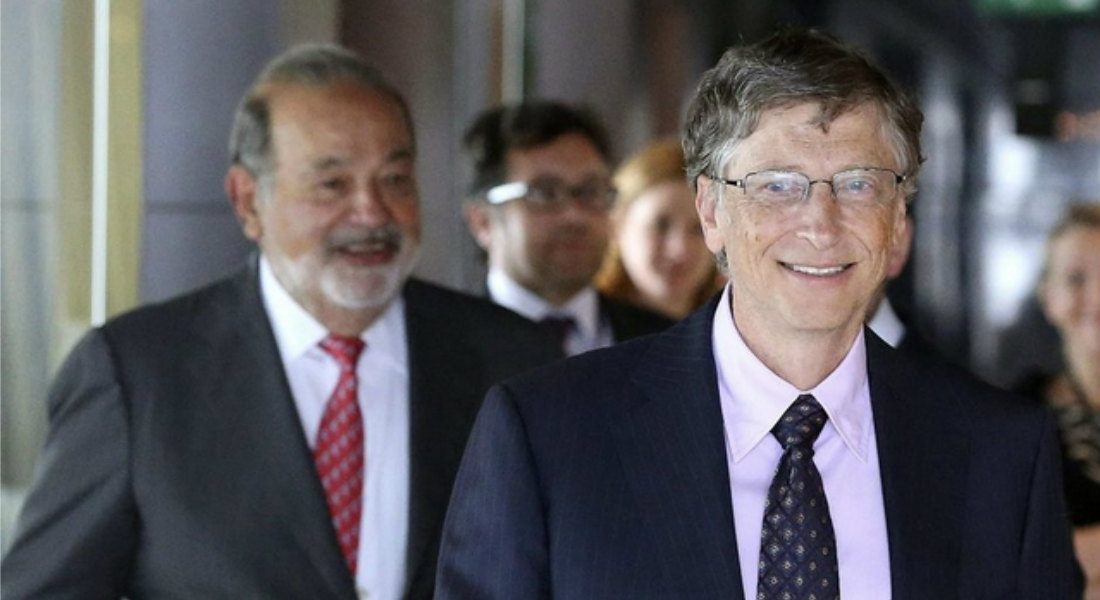 5 hábitos que hicieron millonarios a Carlos Slim y a Bill Gates