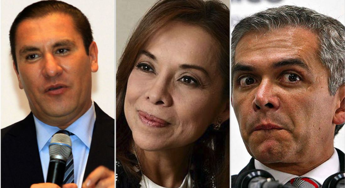 Mancera, Moreno Valle y Josefina serían senadores del PAN