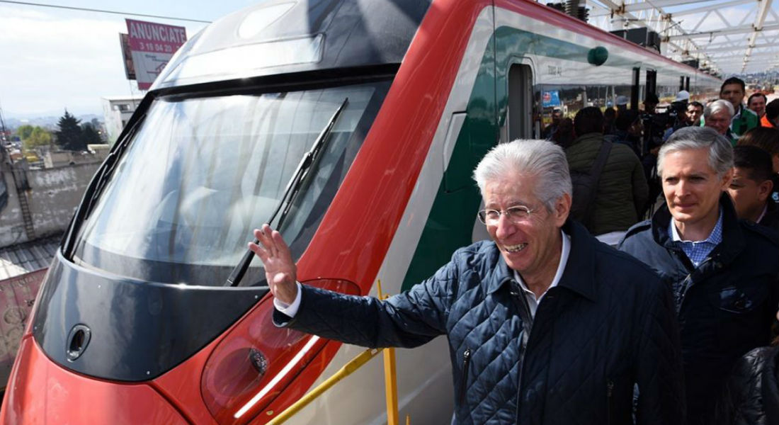 CDMX recibe 5 mil mdp más para el Tren México-Toluca