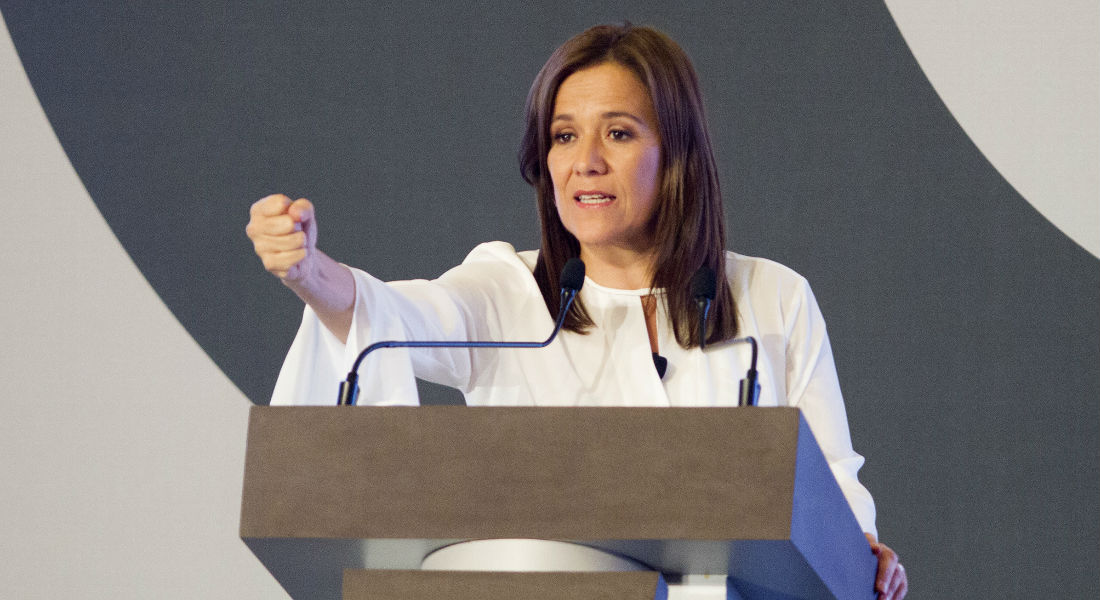 Margarita Zavala es la única candidata independiente