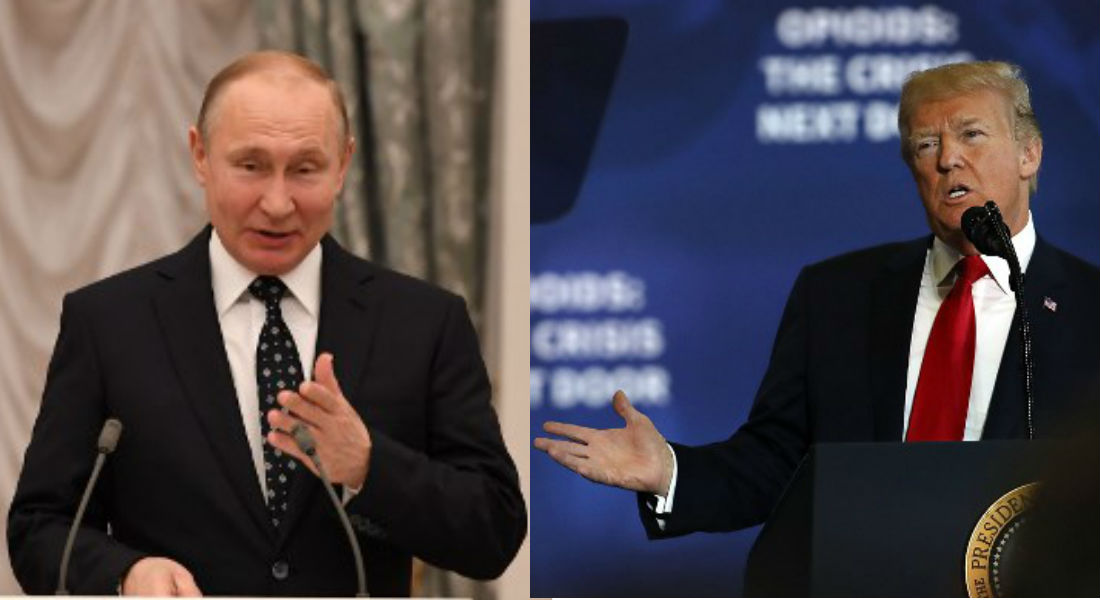 Trump discutirá con Putin la «carrera armamentística»