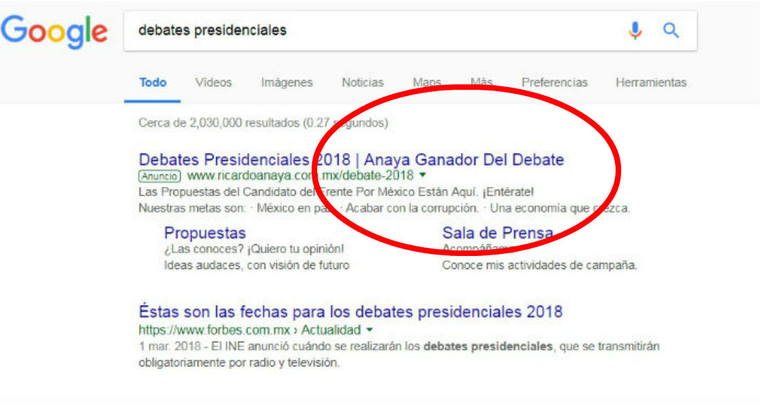 ¡Ricardo Anaya se declara ganador del debate!