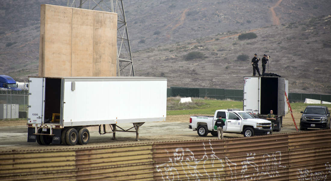 EU ya está construyendo un muro fronterizo con México