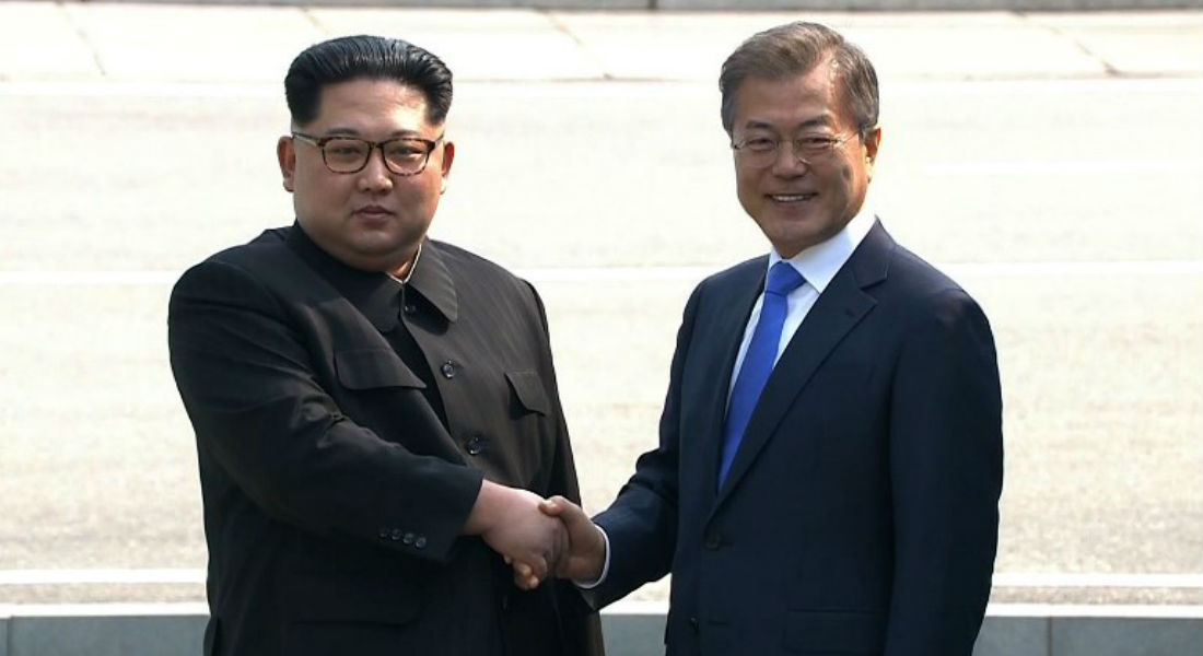 ¡Histórico! Kim Jong Un visita Corea del Sur