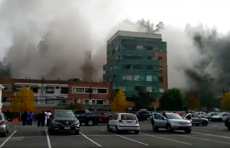 Explosión en Chile