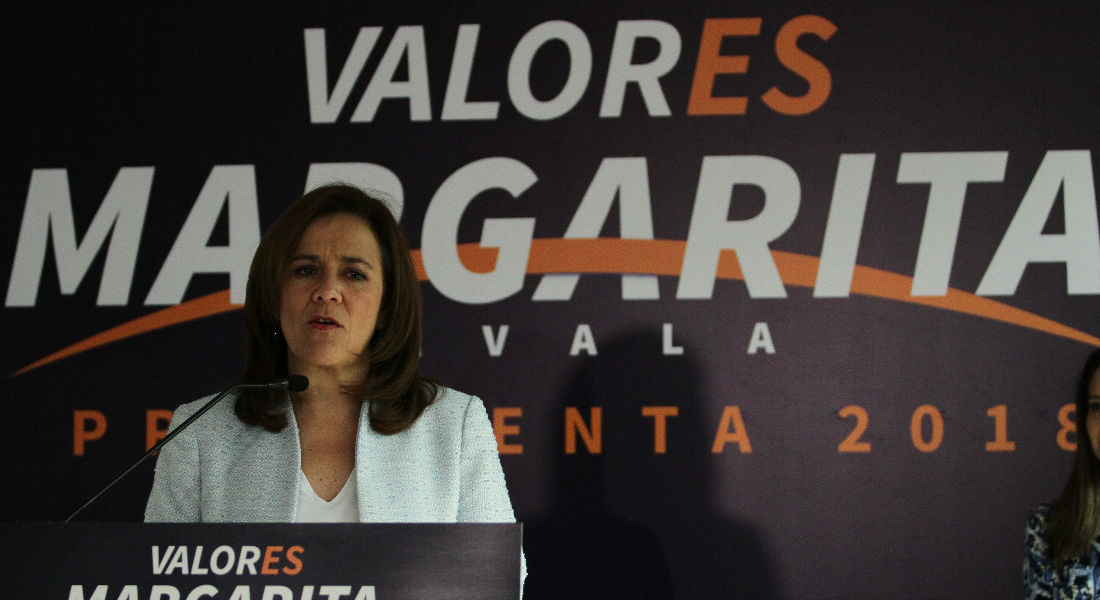 Margarita Zavala peleará por spots más parejos