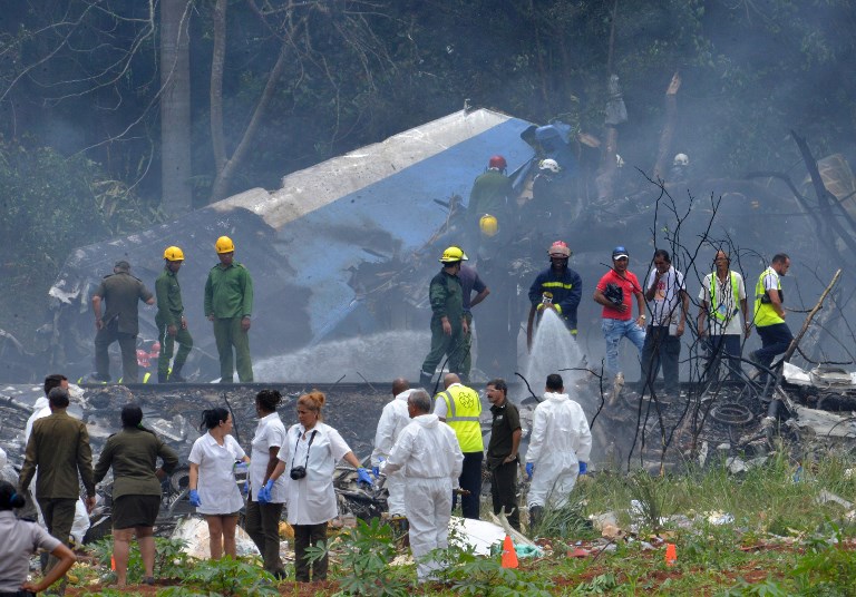 Accidente en Cuba: Sube a 110 muertos en accidente aéreo