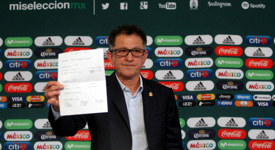 Osorio dio la lista preliminar para el Mundial