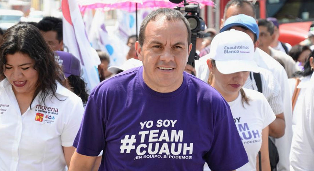 Ratifican candidatura del «Cuau» al gobierno de Morelos