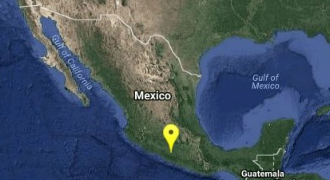 Se registra sismo de magnitud 5.3 en Guerrero
