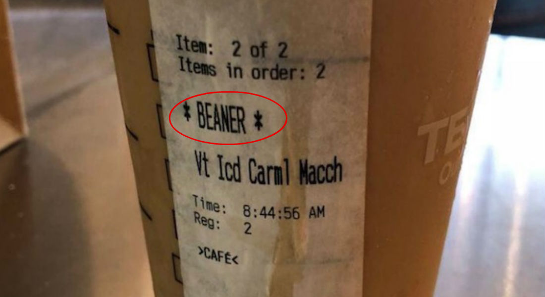 Empleado de Starbucks  llama “Frijolero” a mexicano