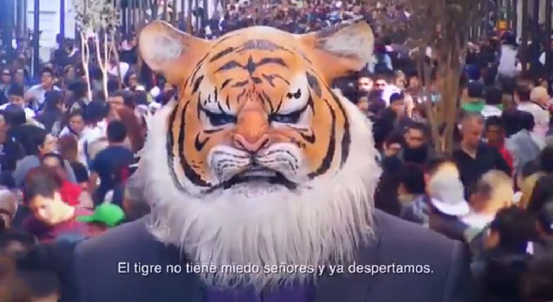 ¿Nuevo spot del «tigre» es el grito de guerra de AMLO?