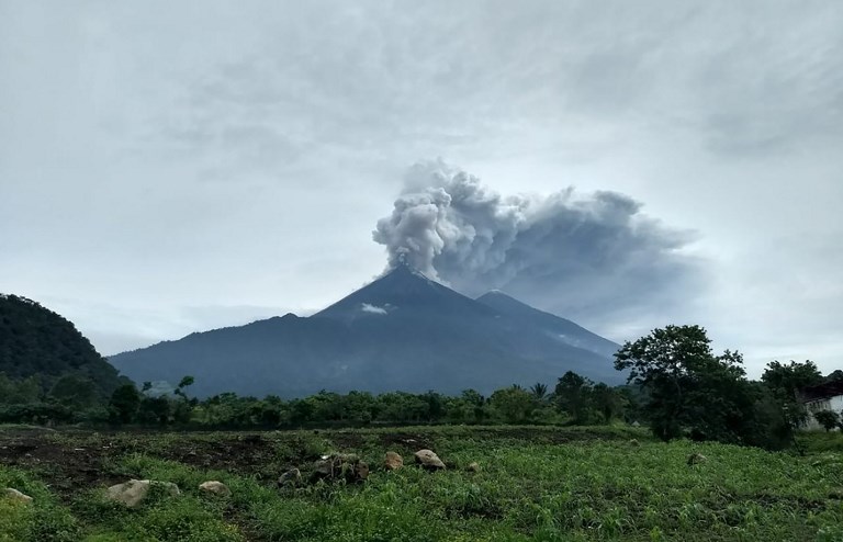 25 muertos tras la erupción del volcán de Fuego en Guatemala