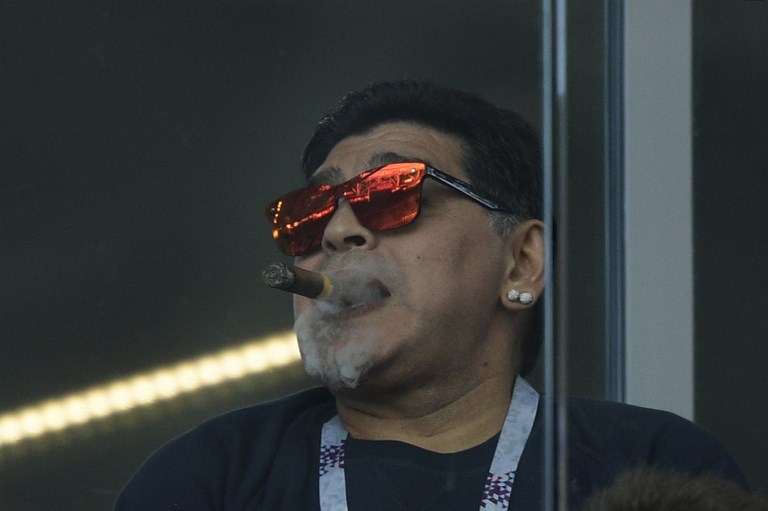Maradona: así, Sampaoli no puede volver a la Argentina
