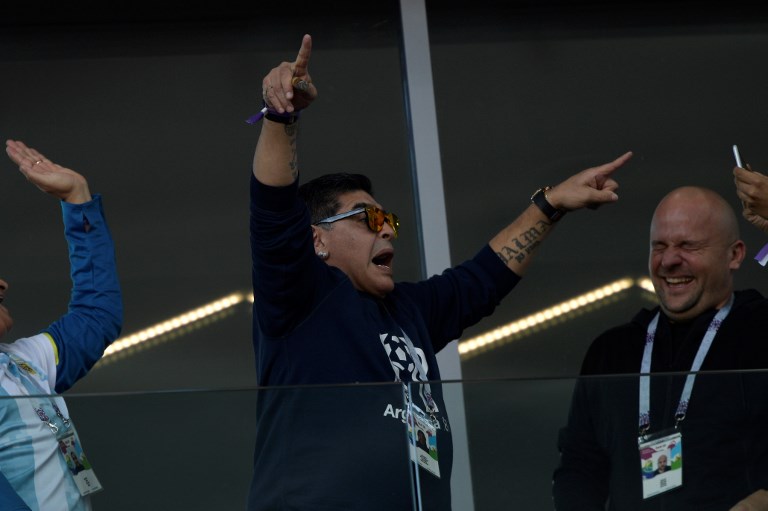 Maradona ataca a México y ahora lo elogia por ganar a Alemania