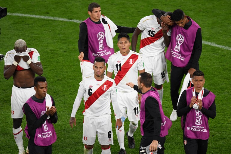 Perú se despide del Mundial, perdió 1-0 y Francia a octavos