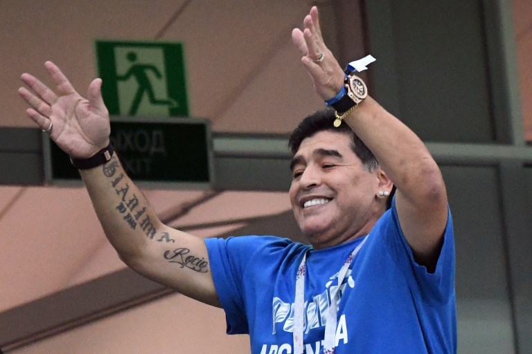 Maradona echa porras a México y afirma que puede vencer a Suecia