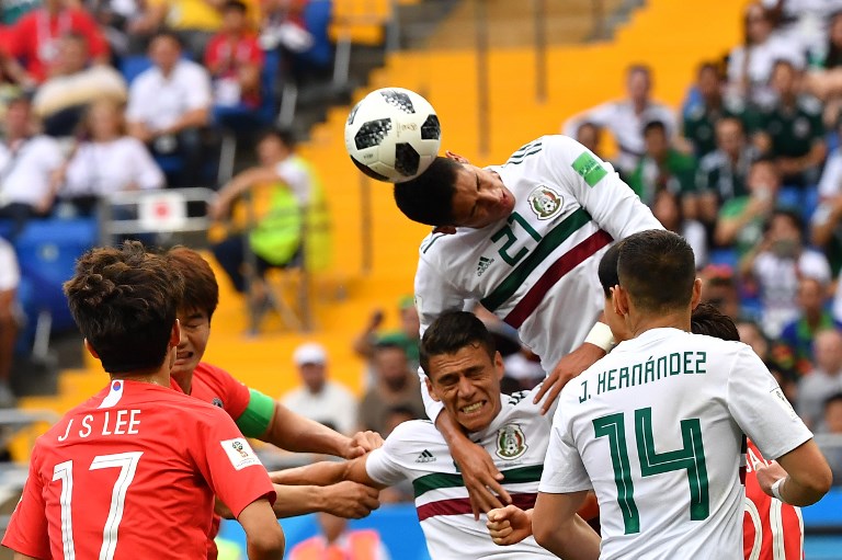 México va ganando a corea 1-0 por penal al terminar el primer tiempo