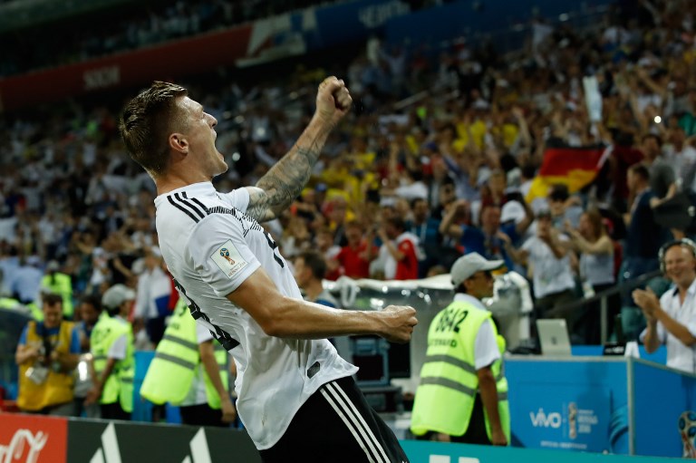 Alemania revive en el Mundial al ganar a Suecia con gol agónico
