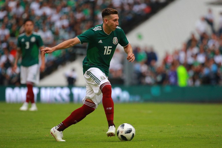 Segundo Mundial para Héctor Herrera, que busca  poner en alto a México