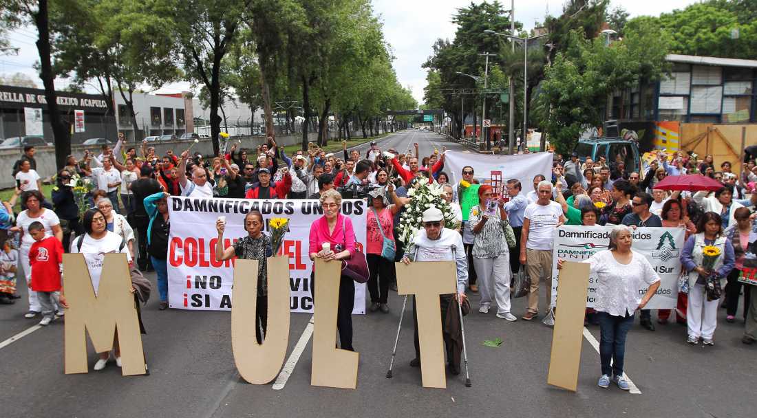 Denuncian agresiones contra damnificados de sismo en Tlalpan