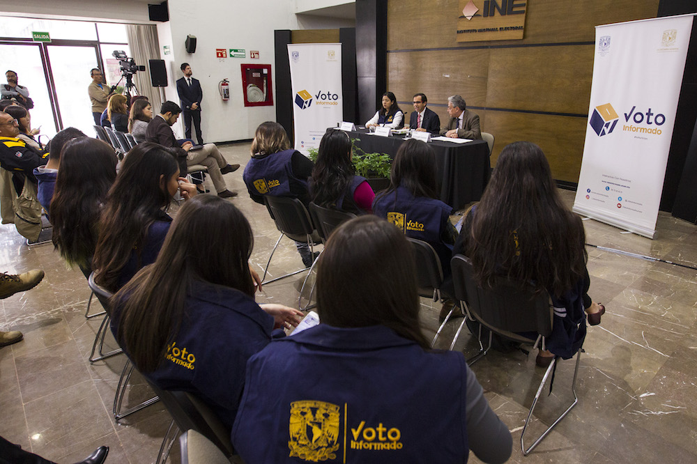 Sitio web de la UNAM ofrece información para emitir voto informado