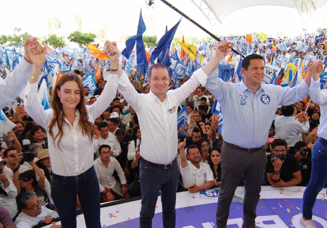 Ricardo Anaya inicia cierre de campaña en Guanajuato