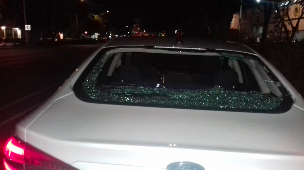 Atacan automóvil que transportaba a Ricardo Anaya