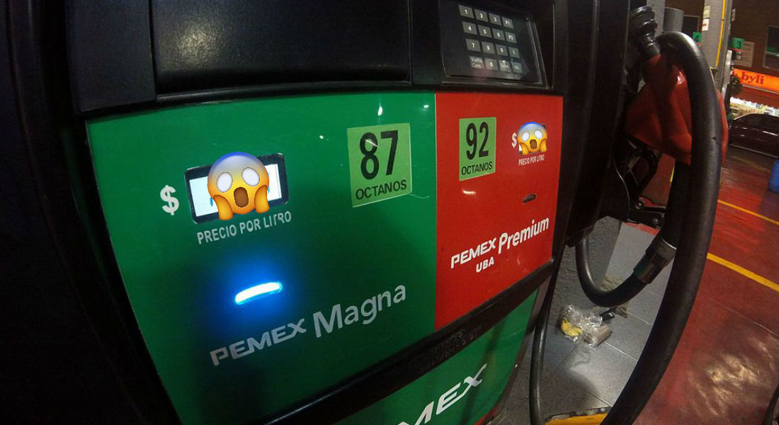 Gasolina sigue subiendo, llega a 20.74 pesos el litro