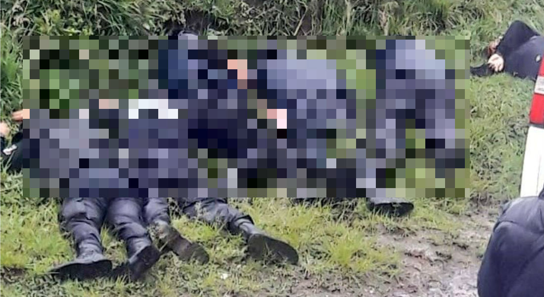 6 policías muertos en enfrentamiento de huachicoleros en Puebla