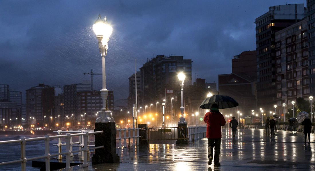 Se registra lluvia en seis delegaciones de la capital mexicana