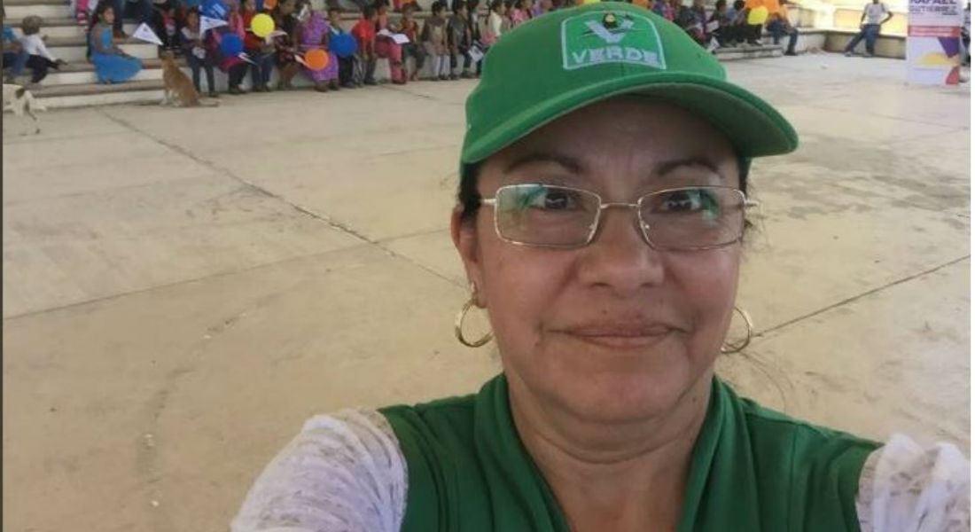 Partido Verde condena homicidio de candidata a diputada