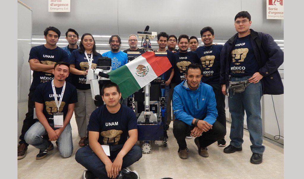 Alumnos de la UNAM conquistan el podio del “Mundial de Robótica”