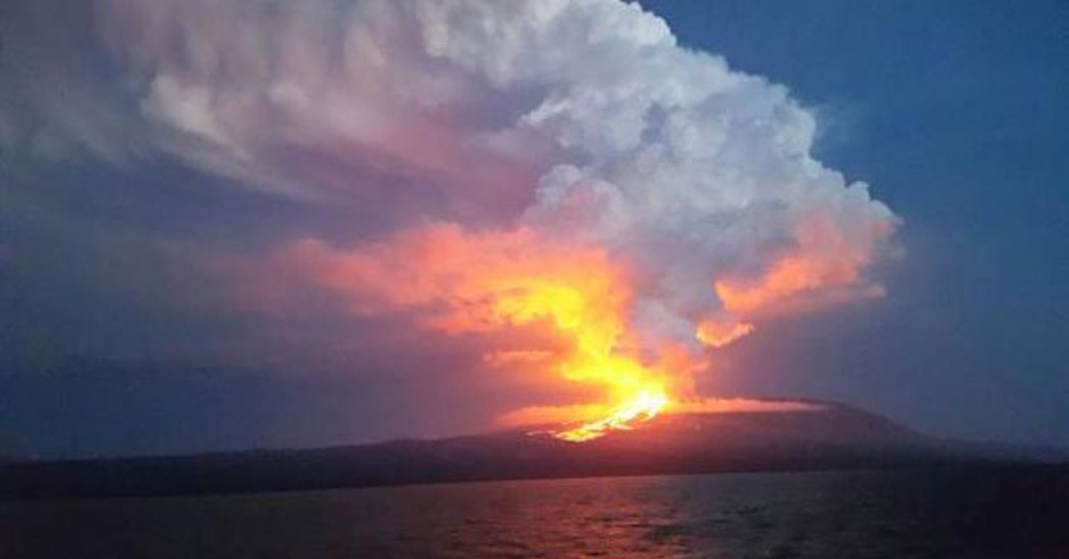 Erupción de volcán pudo escucharse del otro lado del mundo