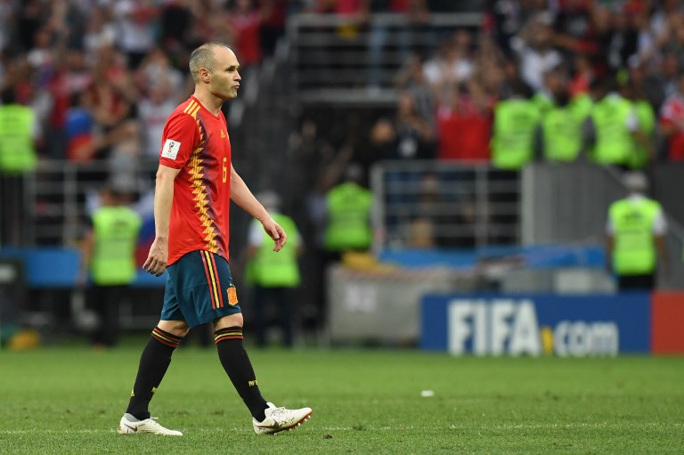 Andrés Iniesta le dice adiós a la selección de España