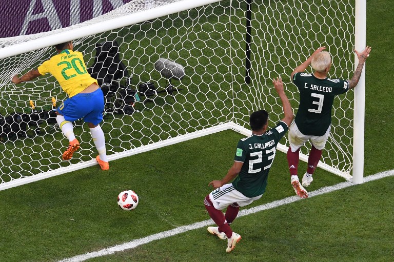 Brasil con buenos «actores » acaba con ilusión de México 2-0