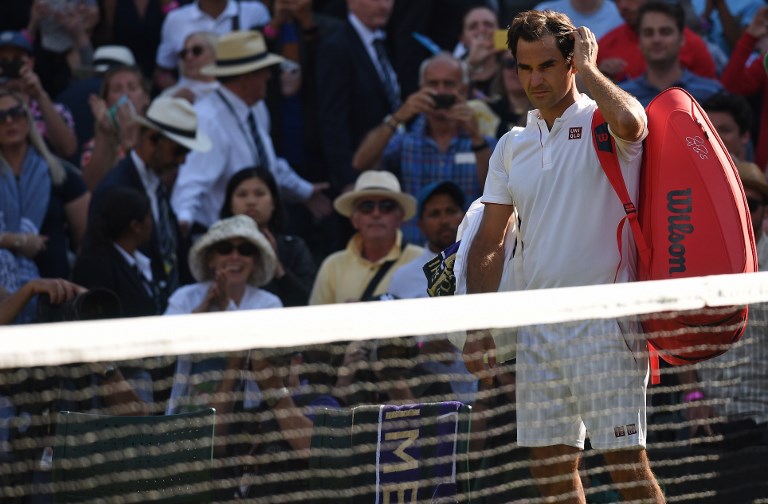 ¡Sorpresa! Federer eliminado en cuartos de final de Wimbledon